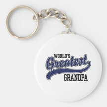 World's Greatest Grandpa Keychains