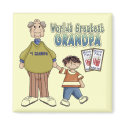Worlds Greatest Grandpa Magnet by PolarBaby57 Worlds Greatest Grandpa Magnet