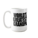 World's Greatest Grandpa Mug