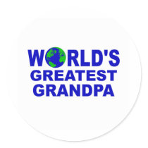 World's Greatest Grandpa Sticker