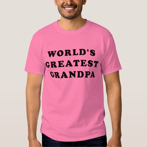 worlds best grandpa t shirt