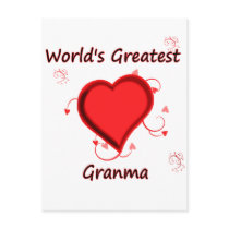 World's greatest granma postcards by worldsbestfamily World's greatest granma postcards