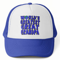World's Greatest Great Grandpa hats