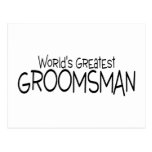 Worlds Greatest Groomsman Postcards