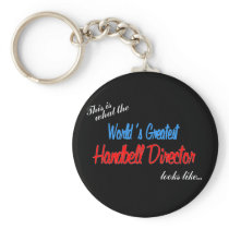 World's Greatest Handbell Director Keychains