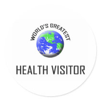 World's Greatest Health Visitor stickers by jobshirt World's Greatest Health Visitor stickers