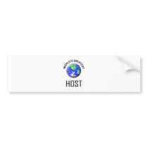 World's Greatest Host bumper stickers