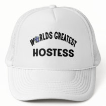 Worlds Greatest Hostess hats