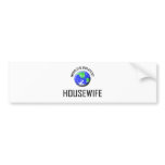 World's Greatest Housewife Bumper Stickers