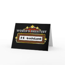 World's Greatest HR Assistant cards