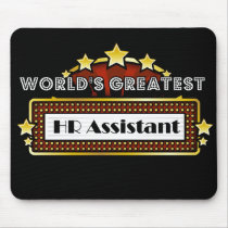 World's Greatest HR Assistant mousepads