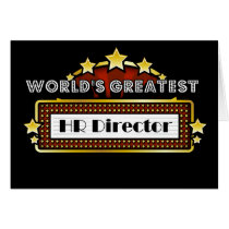 World's Greatest HR Director cards
