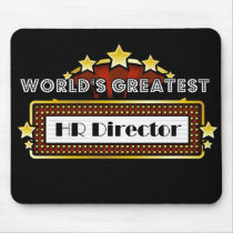 World's Greatest HR Director mousepads
