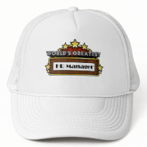 World's Greatest HR Manager hats by greatestjobsgifts World's Greatest HR Manager hats