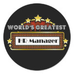 World's Greatest HR Manager stickers