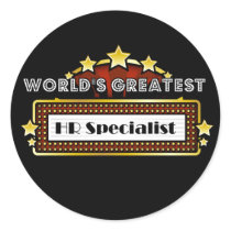 World's Greatest HR Specialist Sticker