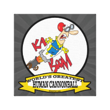 Human Cannonball Cartoon