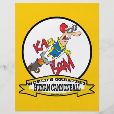 Human Cannonball Cartoon