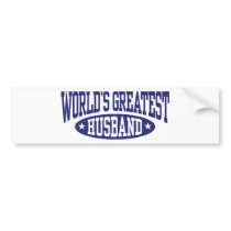 World's Greatest Husband bumper stickers by magarmor World's Greatest Husband bumper stickers