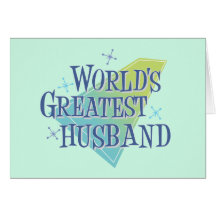 World's Greatest Husband Cards