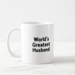  World's Greatest Husband Mug