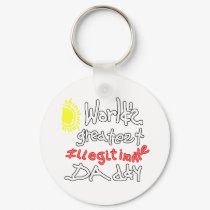 World's Greatest Illegit Daddy - Keychain