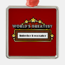 World's Greatest Interior Decorator Ornament