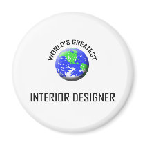 World's Greatest Interior Designer magnets