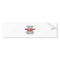 World's Greatest Internist Joke Bumper Stickers