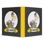 WORLDS GREATEST IRS AGENT CARTOON binders