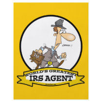 WORLDS GREATEST IRS AGENT CARTOON PERSONALIZED FLYER
