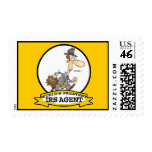 WORLDS GREATEST IRS AGENT CARTOON STAMPS