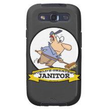 WORLDS GREATEST JANITOR II CARTOON GALAXY S3 COVERS