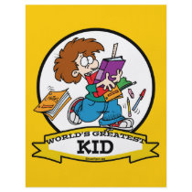 WORLDS GREATEST KID CARTOON CUSTOM FLYER