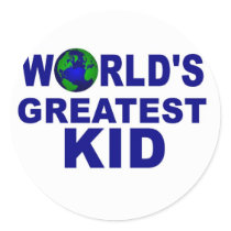 World's Greatest Kid Stickers