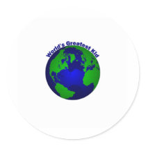 World's Greatest Kid Stickers