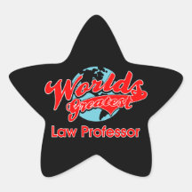 World's Greatest Law Professor Stickers