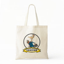 WORLDS GREATEST LAWYER II MEN CARTOON TOTE BAG