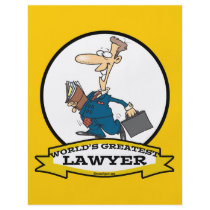 WORLDS GREATEST LAWYER II MEN CARTOON PERSONALIZED FLYER