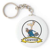 WORLDS GREATEST LAWYER II MEN CARTOON KEYCHAINS