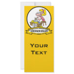 WORLDS GREATEST LEMONADE SELLER KIDS CARTOON RACK CARD DESIGN
