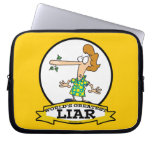 WORLDS GREATEST LIAR WOMEN CARTOON LAPTOP SLEEVE