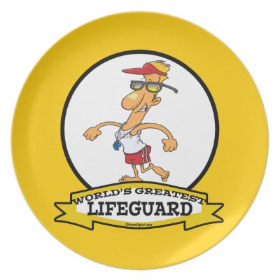 Cartoon Lifeguard