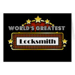 World's Greatest Locksmith Greeting Card