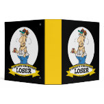 WORLDS GREATEST LOSER CARTOON BINDERS