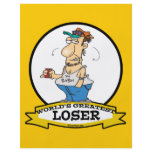 WORLDS GREATEST LOSER CARTOON PERSONALIZED FLYER