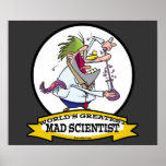 WORLDS GREATEST MAD SCIENTIST MEN CARTOON POSTERS