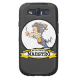 WORLDS GREATEST MAESTRO MEN CARTOON GALAXY S3 CASES