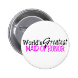 Worlds Greatest Maid of Honor Pin