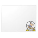 WORLDS GREATEST MAINTENANCE MAN CARTOON notepads